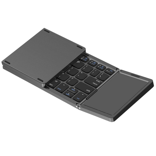 B033 Foldable Bluetooth Keyboard – كيبورد بلوتوث قابل للطي مع لوحة لمس