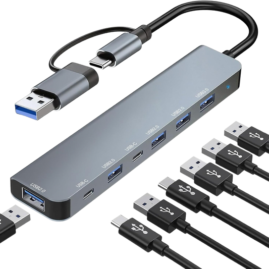 USB Hub Adapter – موزّع منافذ USB متعدد الاستخدامات