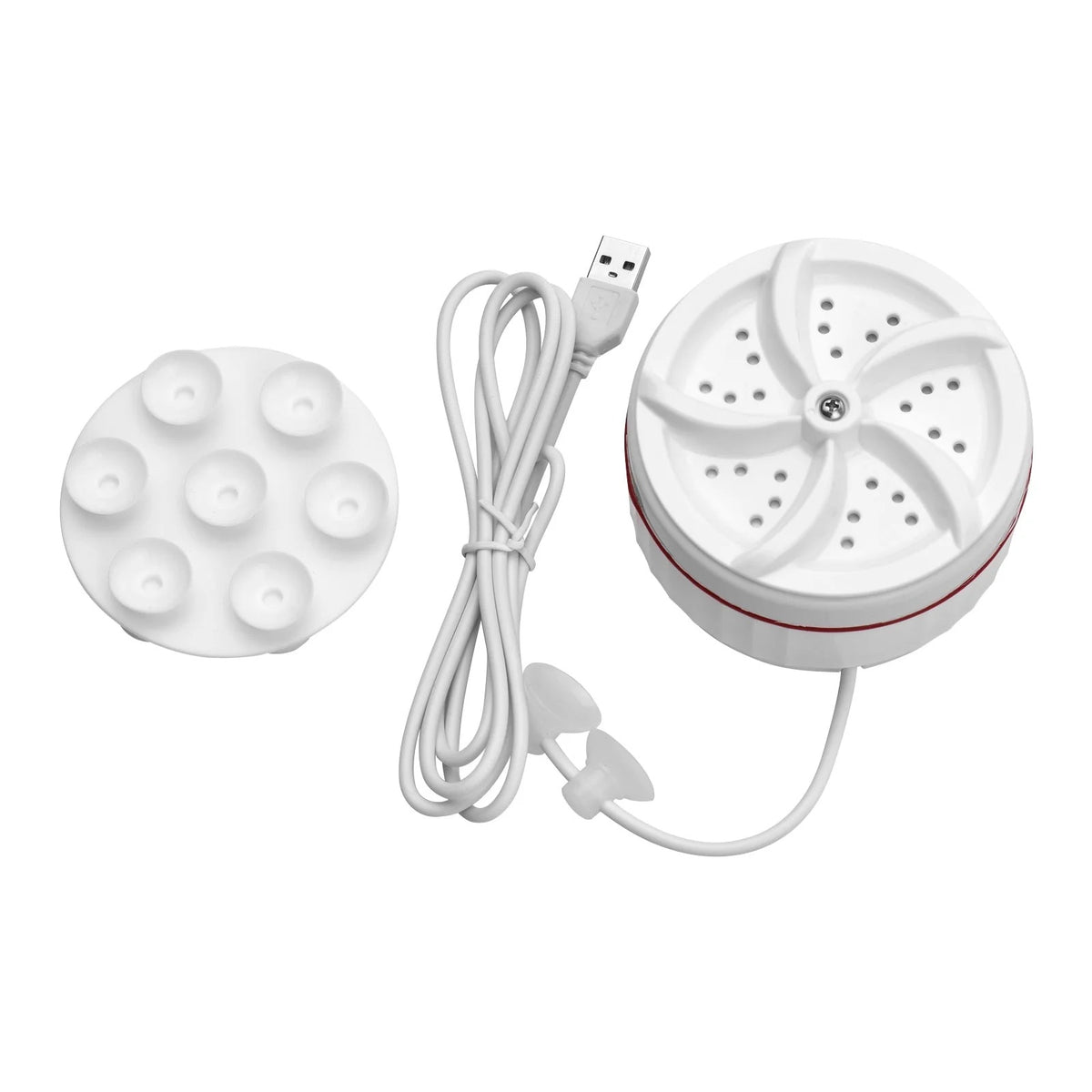 2-in-1 Mini Washing Machine – غسالة ملابس صغيرة محمولة بتقنية التنظيف بالموجات فوق الصوتية
