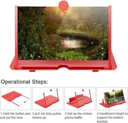 3D Mobile Screen Magnifier | مكبر شاشة الهاتف ثلاثي الأبعاد