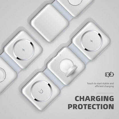 3-in-1 Wireless Charging Station | محطة شحن لاسلكية 3 في 1